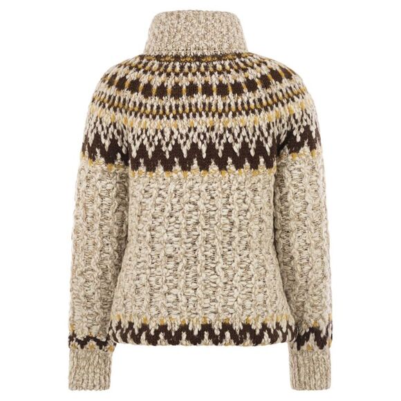 Moncler Grenoble Women Girose Cardigan With Zip In Wool Blend